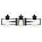 Quoizel Lansdowne 3-Light Matte Black Vanity Light LANS8624MBK - alternate 1